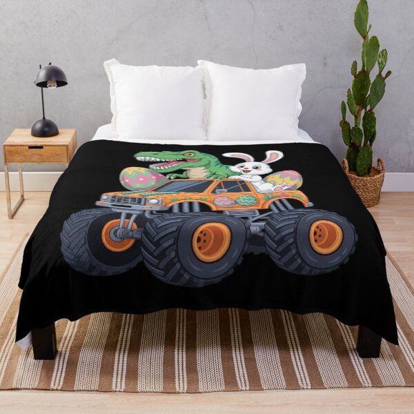 Item preview, Bunny T-rex Easter Monster Truck Dino Funny Boys Kids Cute designed and sold by Bandikonsalez.