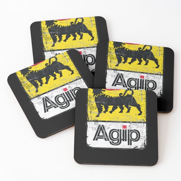 Item preview, AGIP Lubricants Logo  –  Distressed Version   designed and sold by AidenWhid.