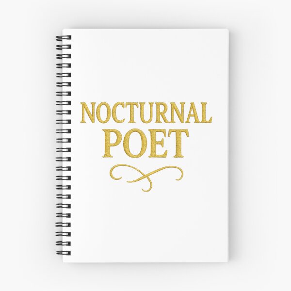Item preview, Nocturnal Poet • Embroidered Badge Style Design designed and sold by fairmaiden7.