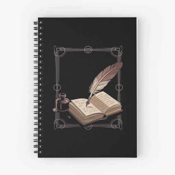 Item preview, Knowledge is The Truest Magic Ancient Tome & Quill of Wisdo designed and sold by ShelFisher.