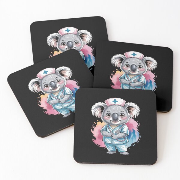 Item preview, Koala Doctor Lover Medical Koala Bear Healthcare Nursing designed and sold by ShelFisher.