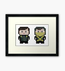 8BIT Twenty One Pilots Framed Print