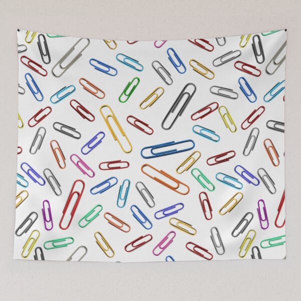 Item preview, Paperclips Handdrawn in Rainbow designed and sold by NOTSNIW ART.