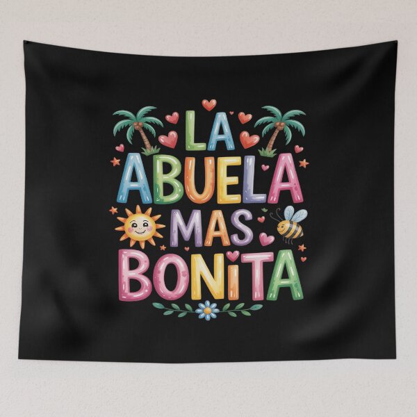 Item preview, La Abuela Mas Bonita - The Most Beautiful Grandmother designed and sold by ShelFisher.