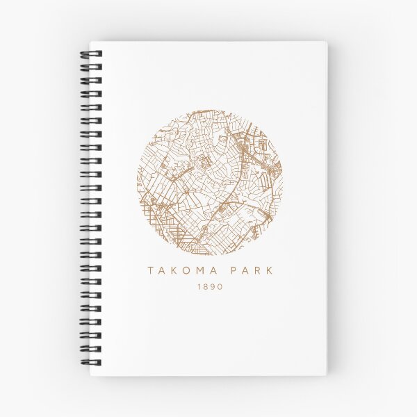 Item preview, Map of Takoma Park designed and sold by Eliphs.