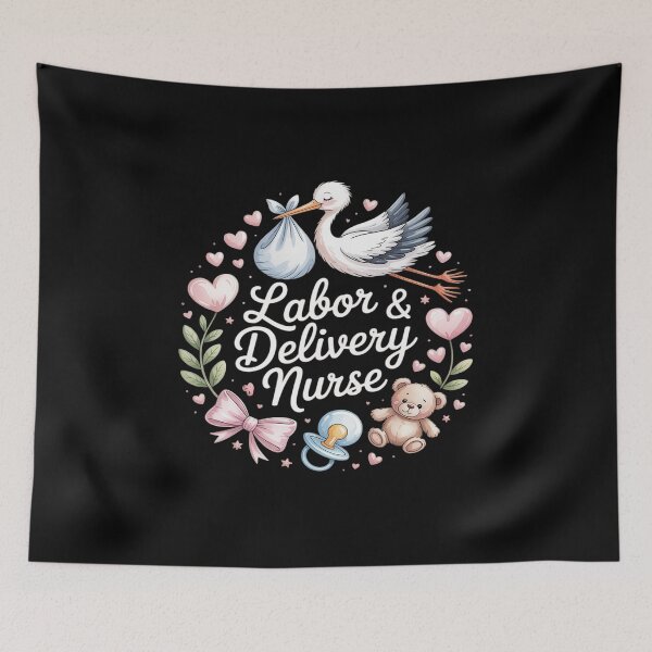 Item preview, Labor and Delivery Nurse Graduation L&D Nurse designed and sold by ShelFisher.