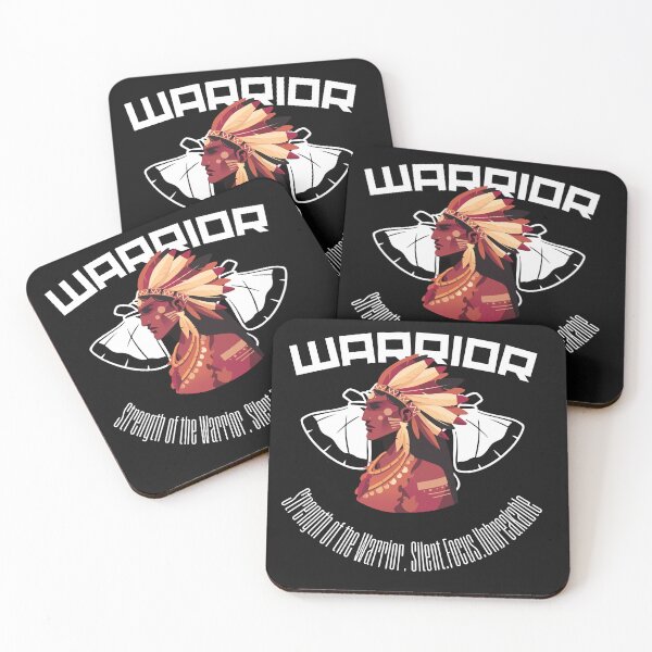 Item preview, Strength of the Warrior Native American Warrior Shirt – Indigenous Courage Tee designed and sold by Eyanosa Native Design.