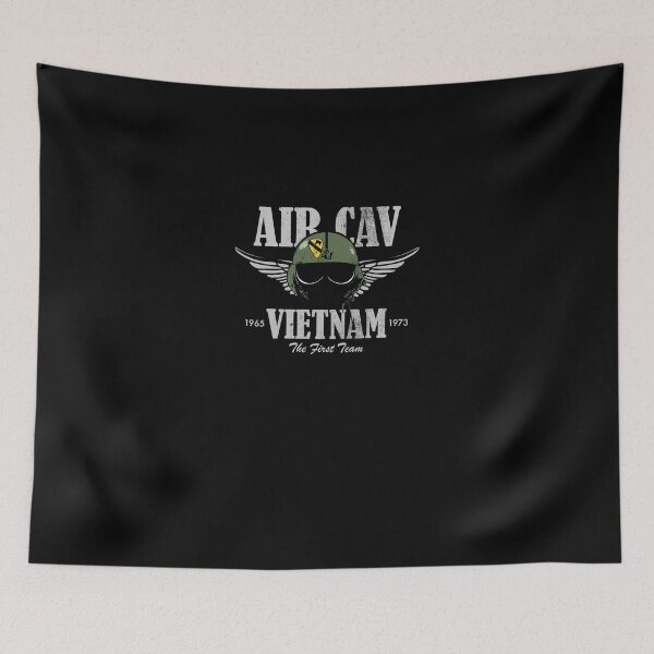 Item preview, Air Cav Vietnam - Huey Pilot Helmet (Distressed)   designed and sold by AidenFellows.
