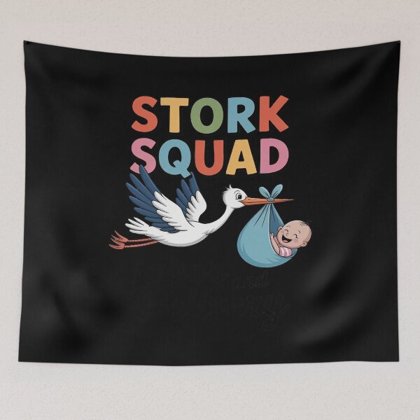 Item preview, Labour and Delivery Stork Squad Nurse L & D Nurse OB Nurse designed and sold by ShelFisher.