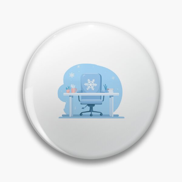 Item preview, Winter Office Desk Scene With A Modern Touch designed and sold by FWLKIT.