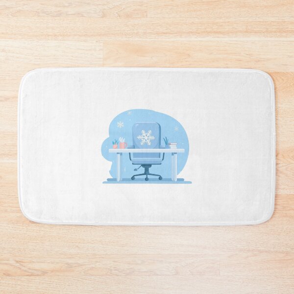 Item preview, Winter Office Desk Scene With A Modern Touch designed and sold by FWLKIT.