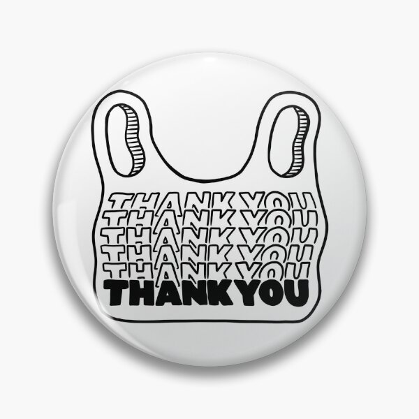 Item preview, Thank You Grocery Bag designed and sold by kelseyherber.