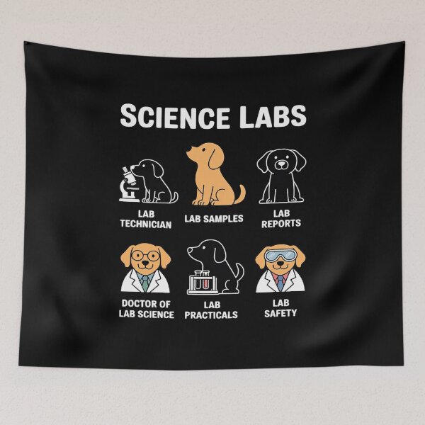 Item preview, Labrador Retriever Science Labs Teacher Lab Dog Lover designed and sold by Sandrhaus.