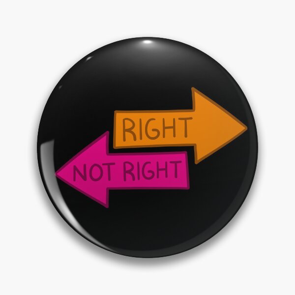 Item preview, Not Right designed and sold by JaColbyCartoons.