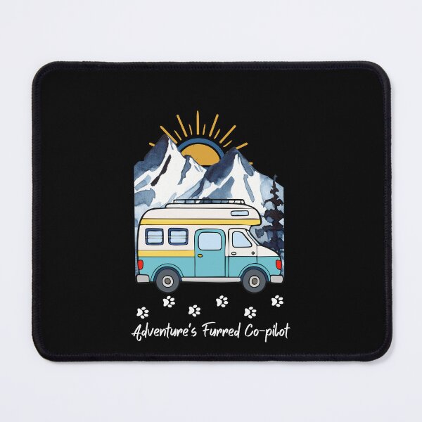 Item preview, Adventure's Furred Co-pilot. RV and Cat design designed and sold by SofikoDesigns.