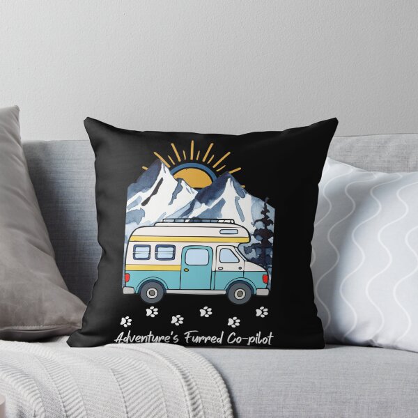Item preview, Adventure's Furred Co-pilot. RV and Cat design designed and sold by SofikoDesigns.