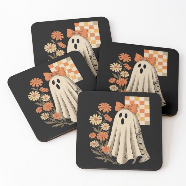 Item preview, Lace Ghost Coquette Bow Halloween Floral Ghost Fall Season designed and sold by Sandrhaus.