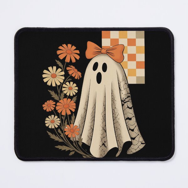 Item preview, Lace Ghost Coquette Bow Halloween Floral Ghost Fall Season designed and sold by Sandrhaus.