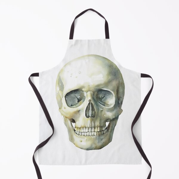 Item preview, Skull anatomy watercolor artwork designed and sold by Anatomy Art Gallery.