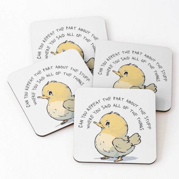 Item preview, Sad Chick Chicken Funny Animal Meme Confused Sarcastic designed and sold by TackyTime.