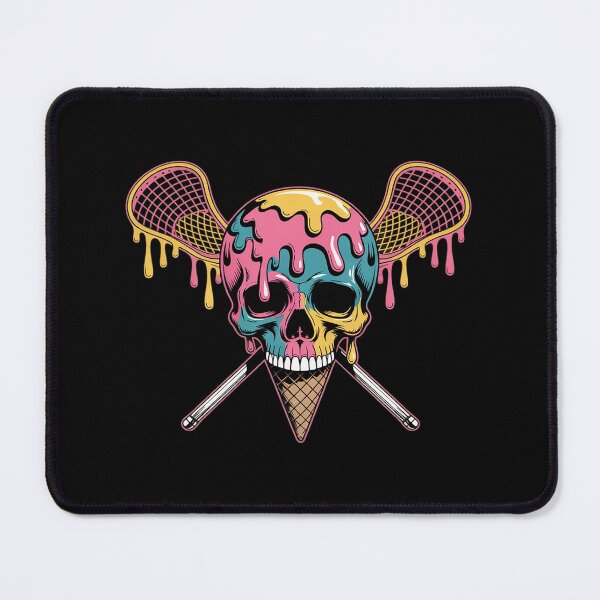 Item preview, Lacrosse Skull Cone Funny Lax Player Graphic designed and sold by Sandrhaus.