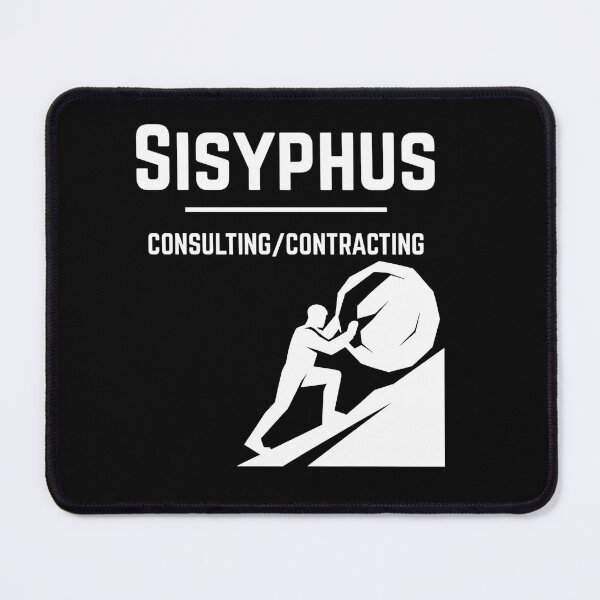 Item preview, Sisyphus Crest // Endless Labor Division Mark designed and sold by Broken-Archive.