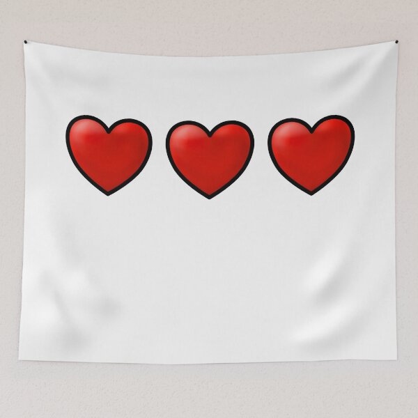Item preview, New Game - full hearts designed and sold by PeteOfTas.