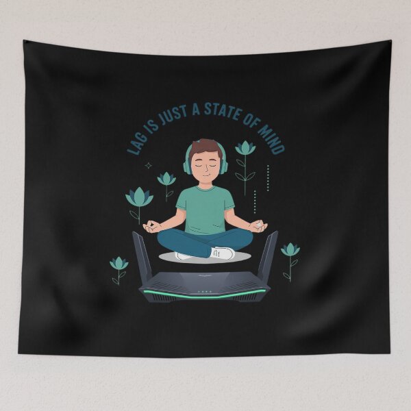 Item preview, Lag is just a State of Mind Gamer designed and sold by Sandrhaus.