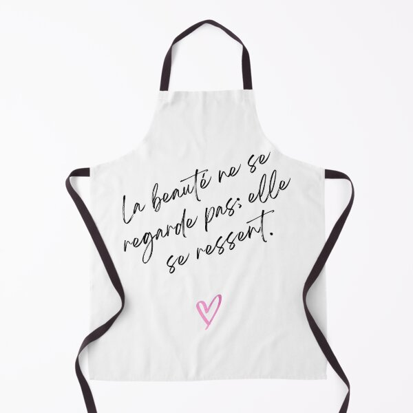 Item preview, La Beauté Ne Se Regarde Pas – French Quote | Parisian Minimalist Style designed and sold by The Balanced Bonne Vivante.