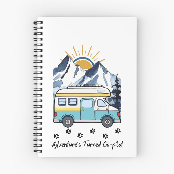 Artikelvorschau, Abenteuerlicher, pelziger Co-Pilot. Wohnmobil- und Katzen-Design entworfen und verkauft von SofikoDesigns.
