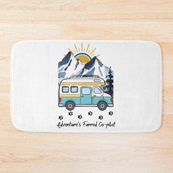 Item preview, Adventure's Furred Co-pilot. RV and Cat design designed and sold by SofikoDesigns.