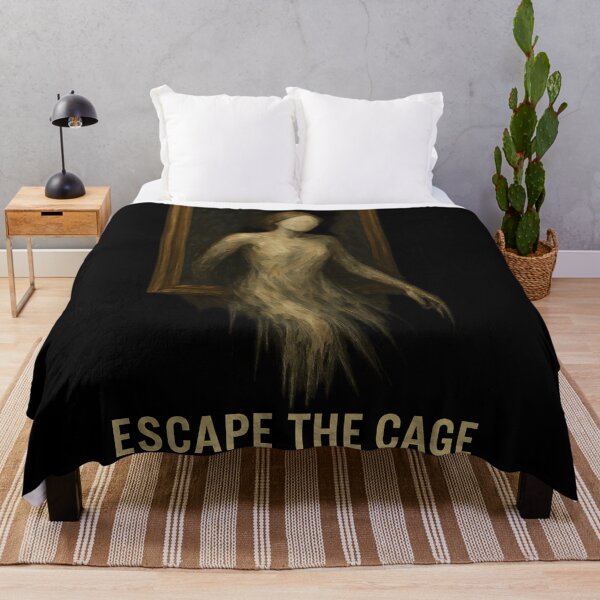 Item preview, Escape the Cage – Gothic Surreal Portrait designed and sold by Mouraludia.