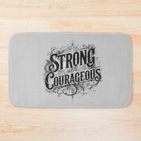 Item preview, Strong and Courages designed and sold by BellaNora.