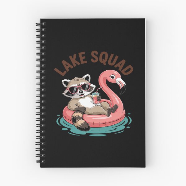 Item preview, Lake Life Lake Mode Lake Vibes Boating Racoon Lake Squad designed and sold by Sandrhaus.