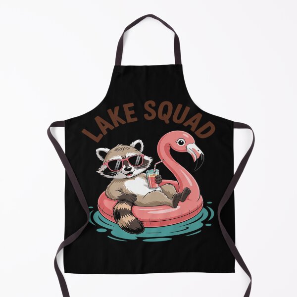 Item preview, Lake Life Lake Mode Lake Vibes Boating Racoon Lake Squad designed and sold by Sandrhaus.