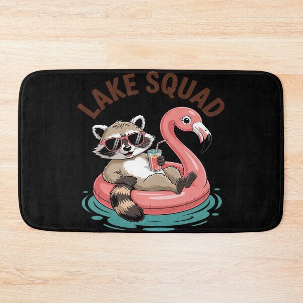 Item preview, Lake Life Lake Mode Lake Vibes Boating Racoon Lake Squad designed and sold by Sandrhaus.