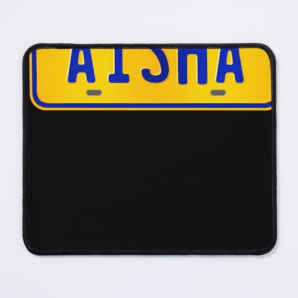 Item preview, Aisha Name Custom Number Plate Design - Gift For Aisha designed and sold by maiducsang.