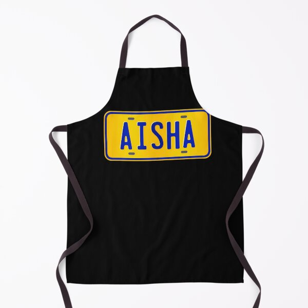 Item preview, Aisha Name Custom Number Plate Design - Gift For Aisha designed and sold by maiducsang.