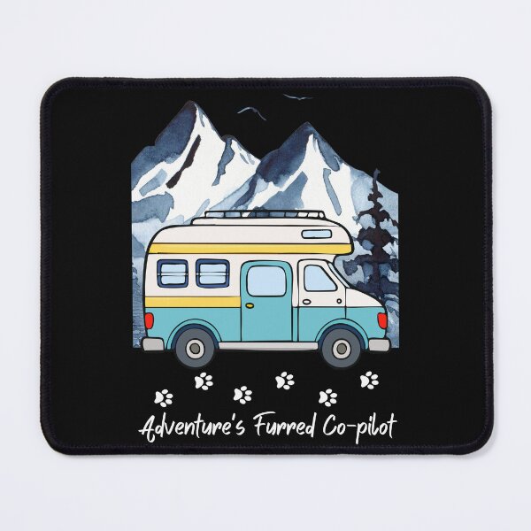 Item preview, Adventure's Furred Co-pilot. RV and Cat design designed and sold by SofikoDesigns.