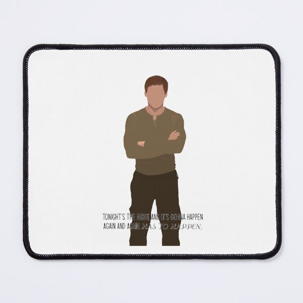 Item preview, Hand drawn Dexter in his killing shirt Faceless portrait illustration quote designed and sold by Lumennyxart.