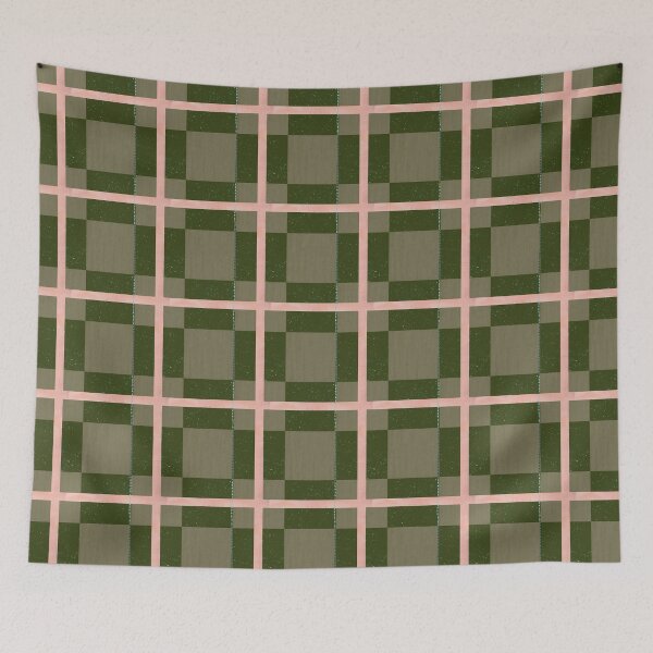 Item preview, Ribbon Evergreen Plaid designed and sold by maccm.