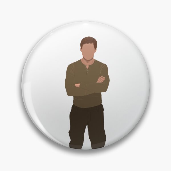 Item preview, Hand drawn Dexter in his killing shirt Faceless portrait illustration  designed and sold by Lumennyxart.