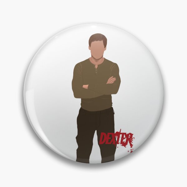 Item preview, Hand drawn Dexter in his killing shirt Faceless portrait cartoon designed and sold by Lumennyxart.