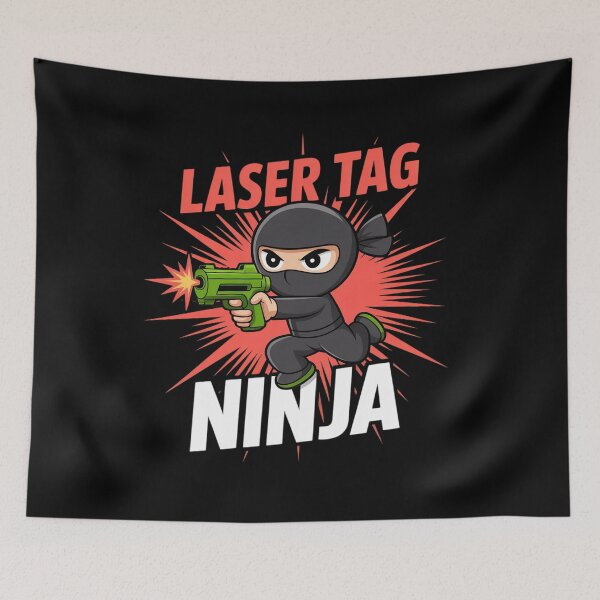 Item preview, Laser Tag Party Laser Tag Ninja Lazer Tag Game designed and sold by Sandrhaus.