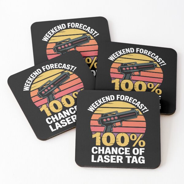 Item preview, Laser Tag Party Weekend Forecast Laser Tag Lazer Tag Game designed and sold by Sandrhaus.