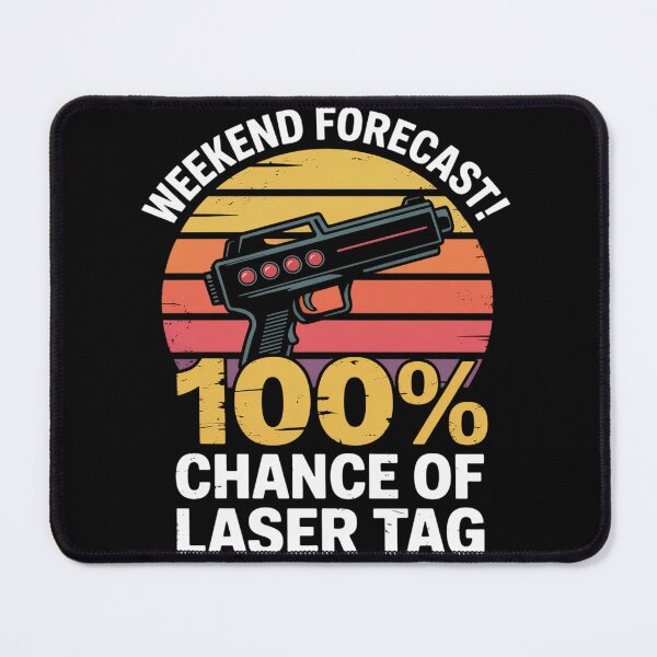 Item preview, Laser Tag Party Weekend Forecast Laser Tag Lazer Tag Game designed and sold by Sandrhaus.