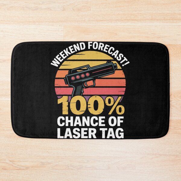Item preview, Laser Tag Party Weekend Forecast Laser Tag Lazer Tag Game designed and sold by Sandrhaus.