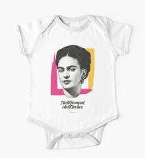 Frida Kahlo - "Vissi d'Arte" Collection - Art Print One Piece - Short Sleeve