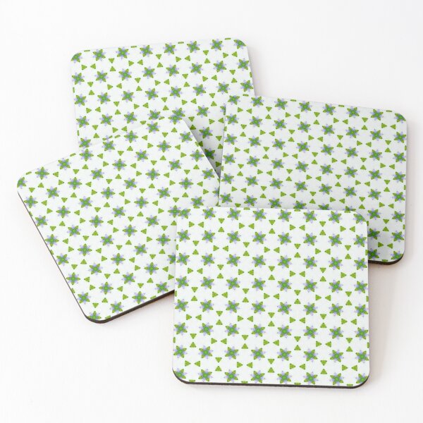 Item preview, Fresh Green Vintage Floral Pattern designed and sold by joycrysstudio.