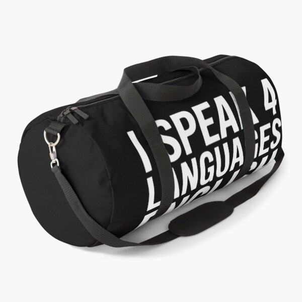 Item preview, I Speak Four Languages Sarcastic Profanity designed and sold by MuteElevent.